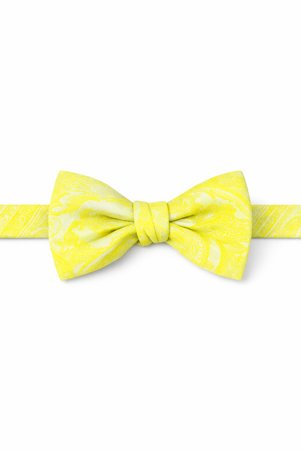 Cardi Pre-Tied Lemon Tapestry Bow Tie