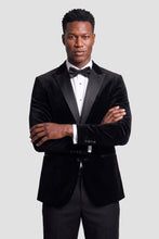 BLACKTIE "Liam" Black Velvet Jacket