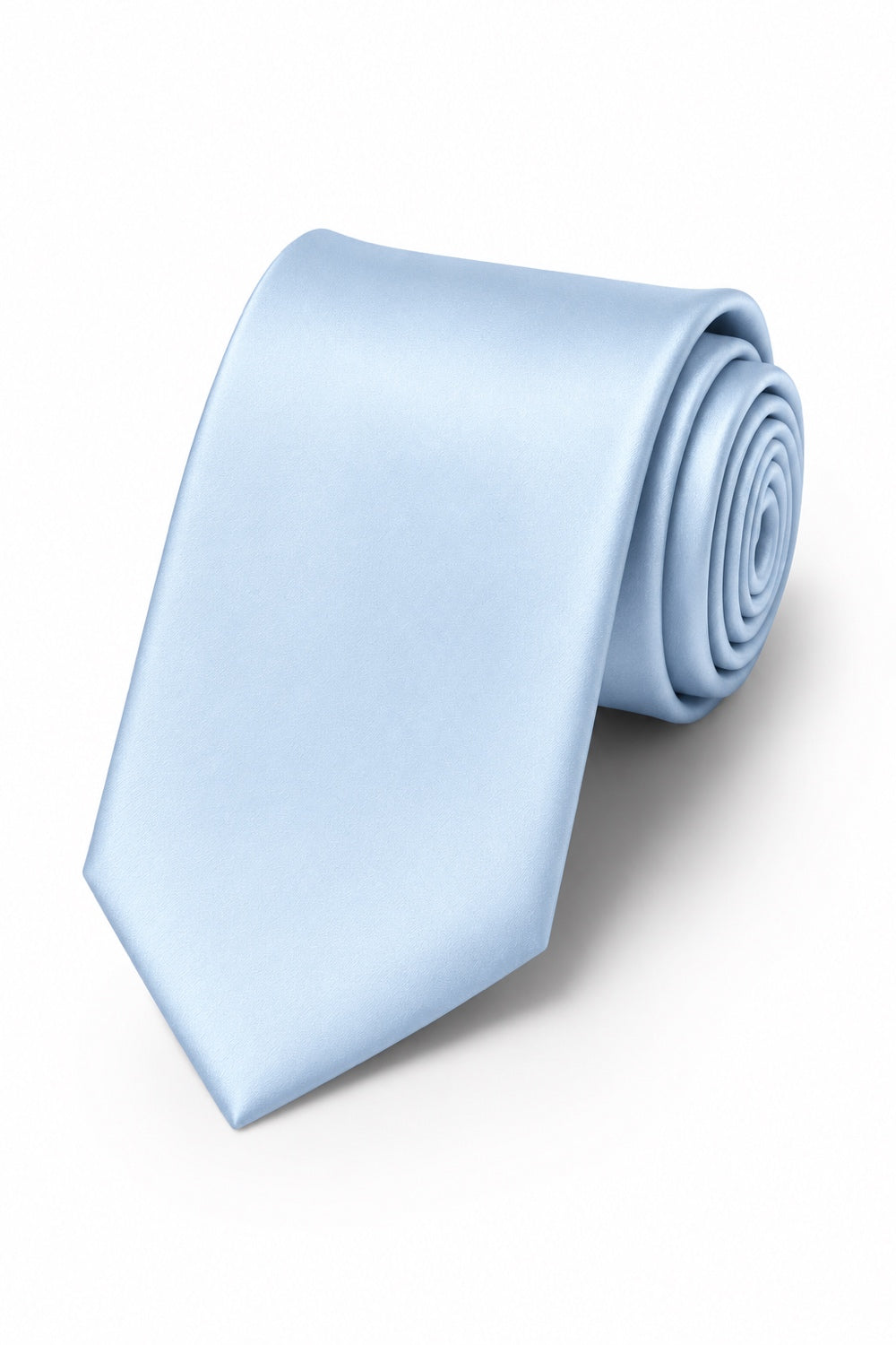 Cardi Light Blue Luxury Satin Necktie