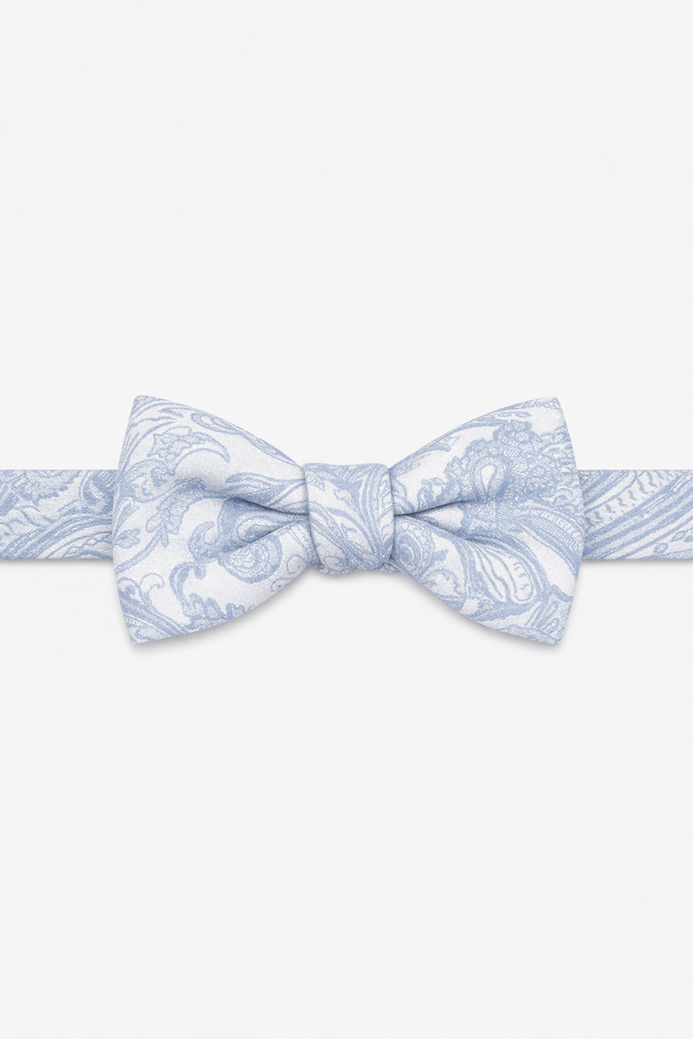 Cardi Pre-Tied Light Blue Tapestry Bow Tie