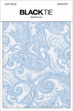 Cardi Light Blue Tapestry Necktie