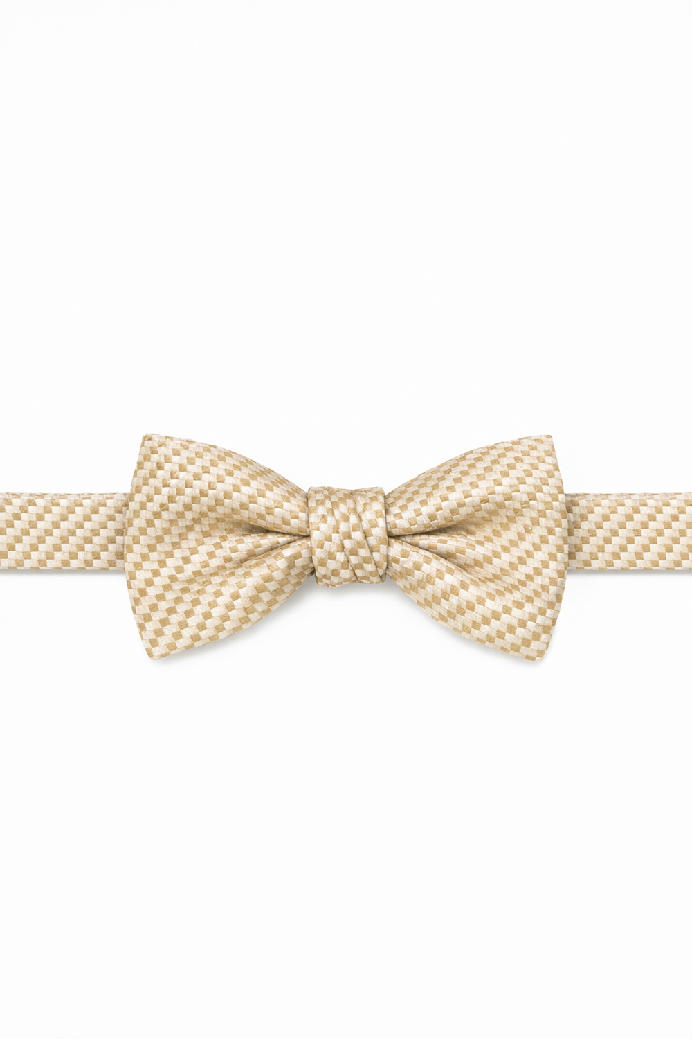 Cardi Light Champagne Venetian Bow Tie