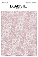 Ted Stanford Light Pink Blossom Floral Necktie