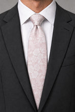 Ted Stanford Light Pink Blossom Floral Necktie