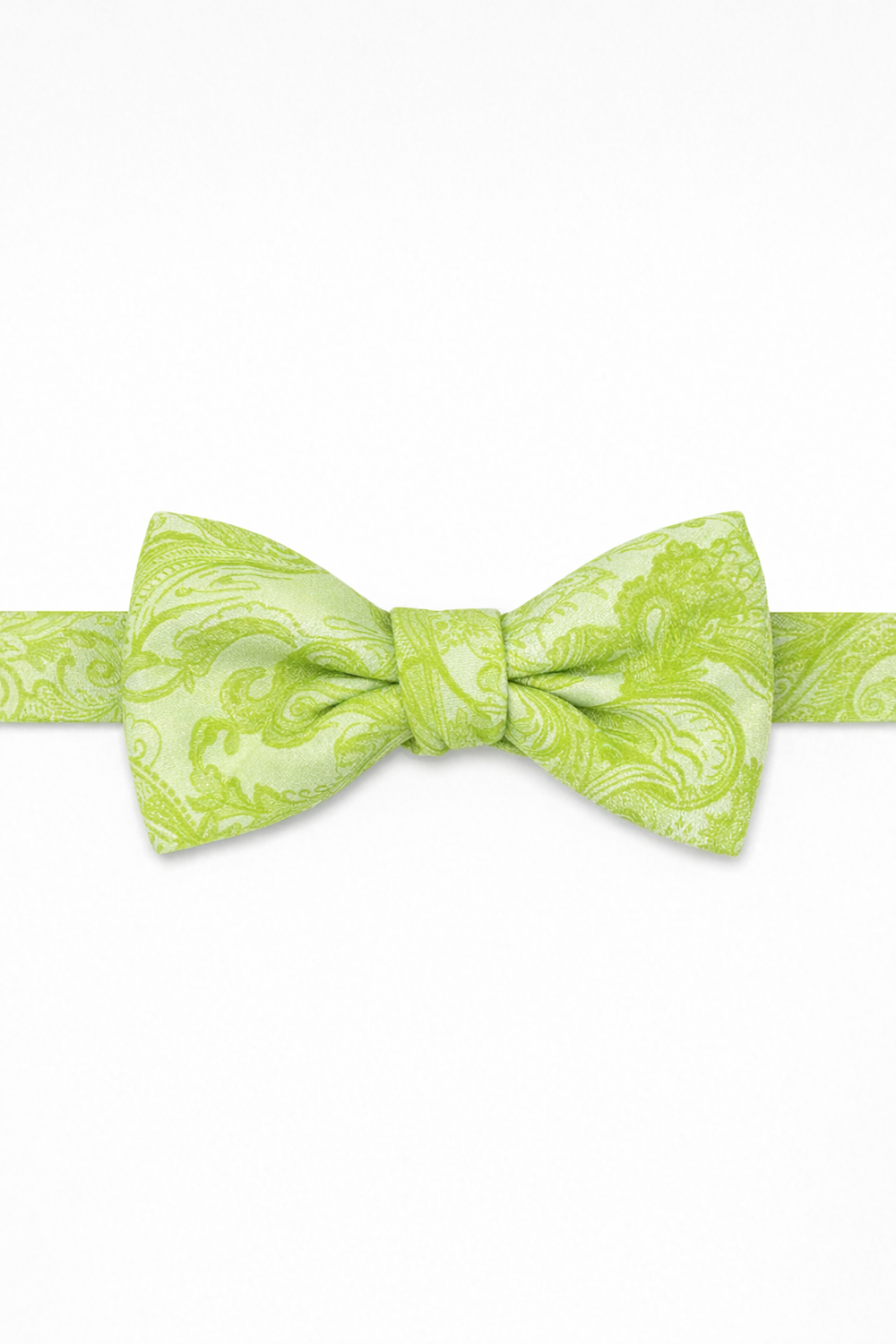 Cardi Pre-Tied Lime Tapestry Bow Tie