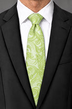 Cardi Lime Tapestry Necktie