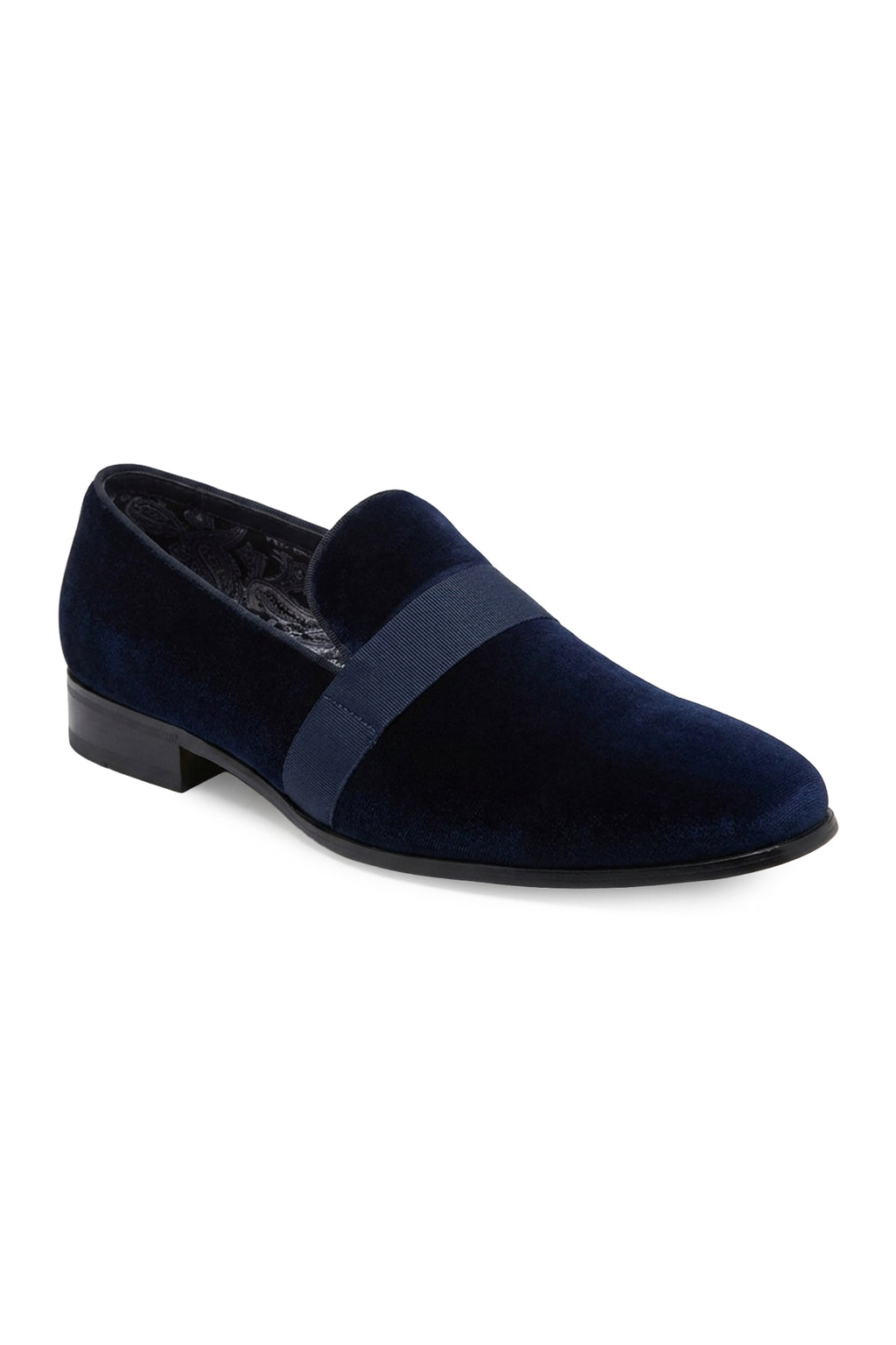 Couture 1910 "Lincoln" Navy Tuxedo Shoes