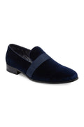 Couture 1910 "Lincoln" Navy Tuxedo Shoes