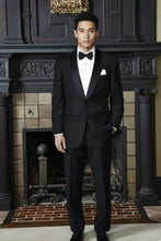 "London" Black Tuxedo Jacket (Separates)