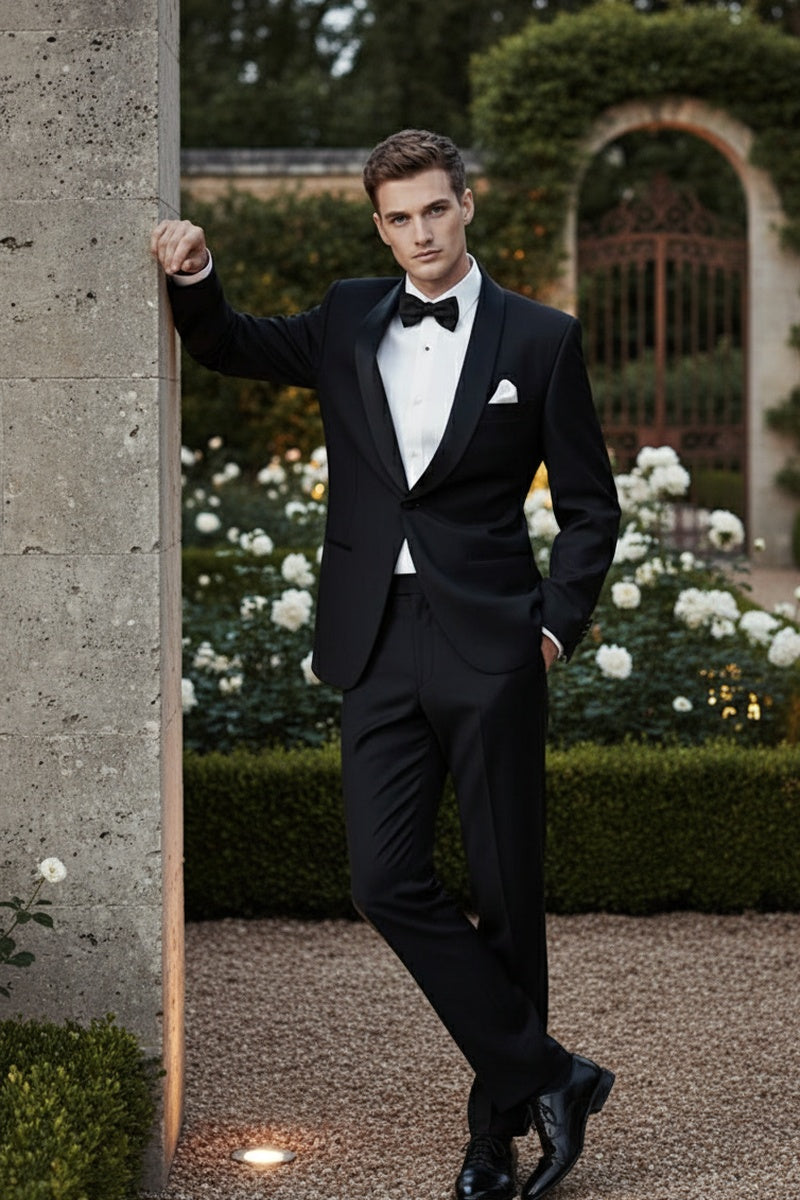 BLACKTIE "London" Black Tuxedo Jacket (Separates)