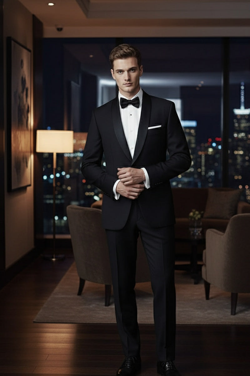 BLACKTIE "London" Black Tuxedo Jacket (Separates)