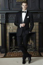 "London" Black Tuxedo Jacket (Separates)