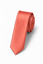 Cardi Mandarin Luxury Satin Skinny Necktie