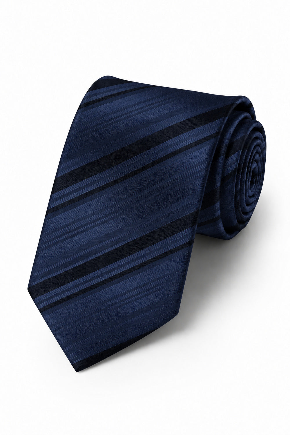 Cardi Marine Striped Satin Necktie