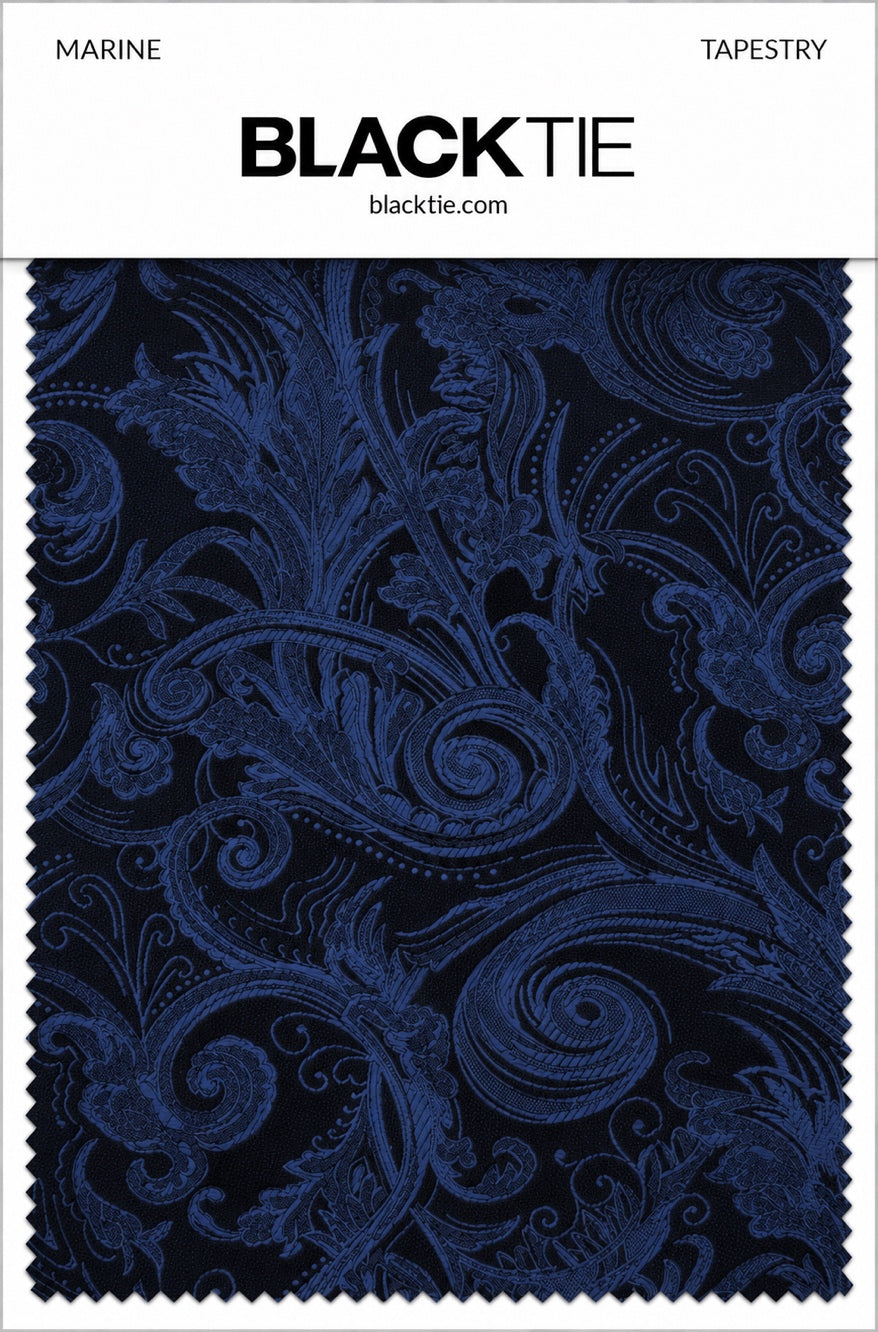 Cardi Marine Tapestry Necktie