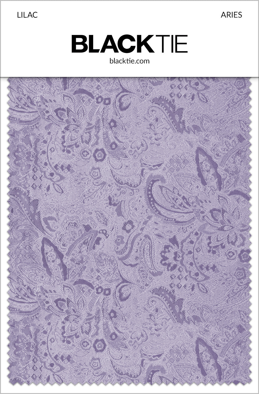 Mark of Distinction "Aries" Lilac Paisley Shawl Tuxedo Jacket (Separates)