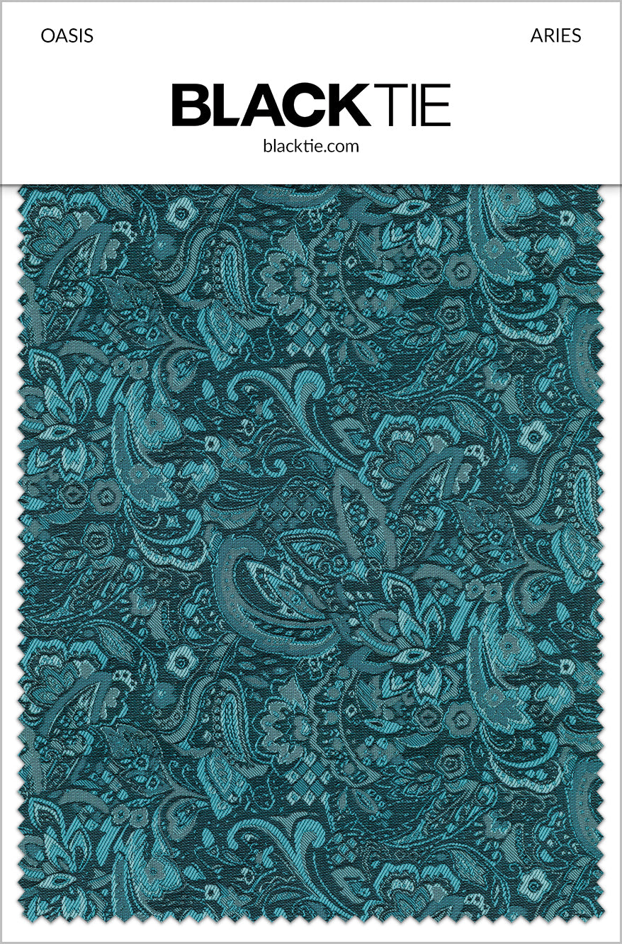 Mark of Distinction "Aries" Oasis Paisley Shawl Tuxedo Jacket (Separates)