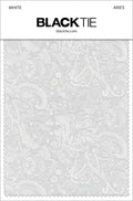 BLACKTIE White Aries Fabric Swatch