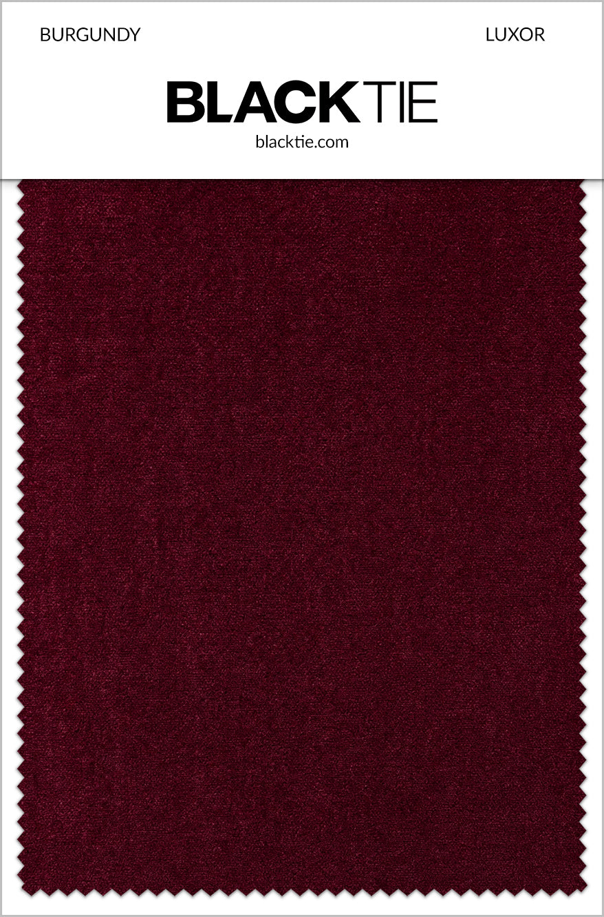 Mark of Distinction "Luxor" Burgundy Velvet Tuxedo Jacket (Separates)