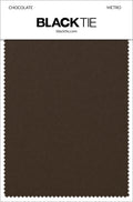 BLACKTIE Chocolate Metro Fabric Swatch