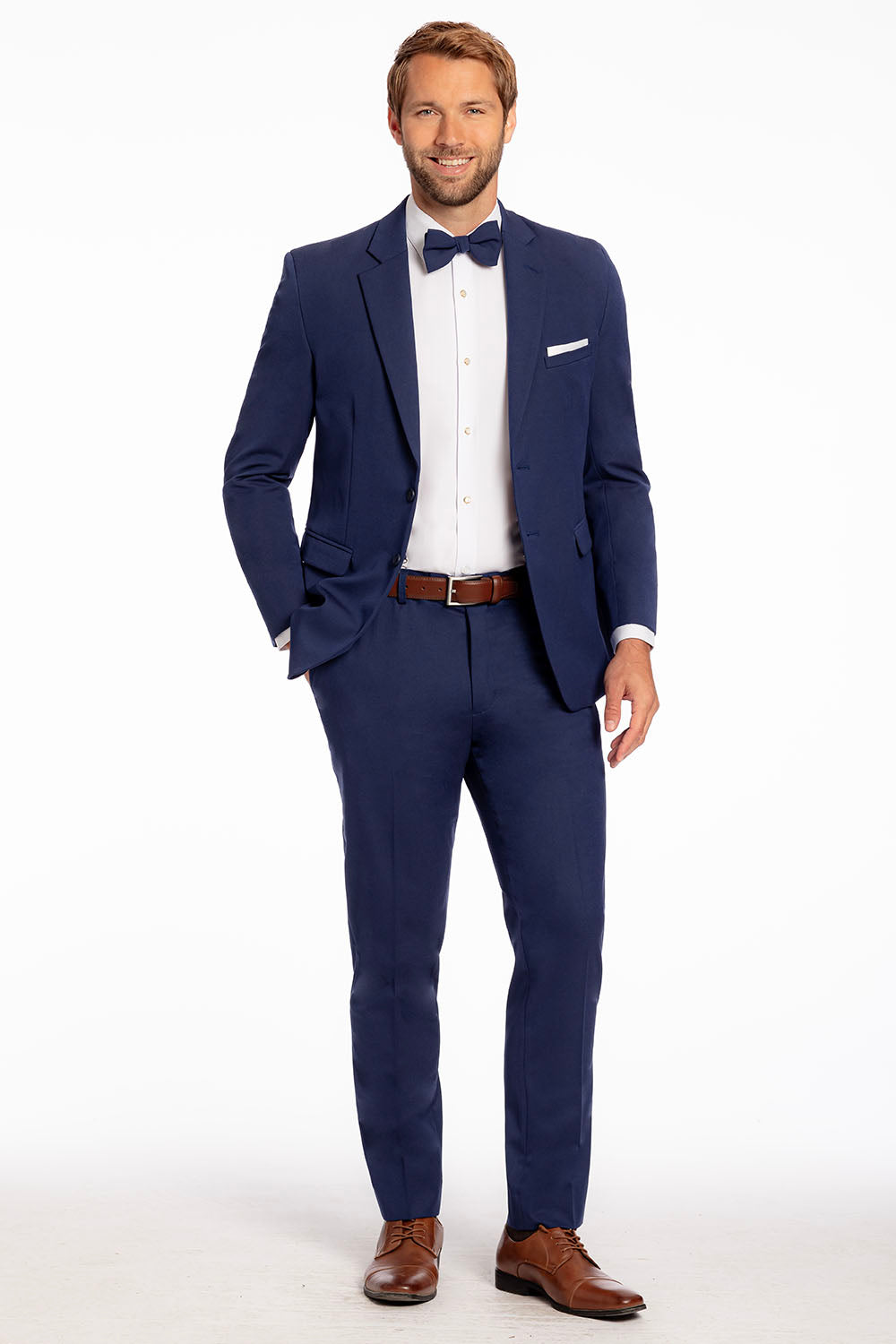Mark of Distinction "Metro" Indigo Suit Jacket (Separates)