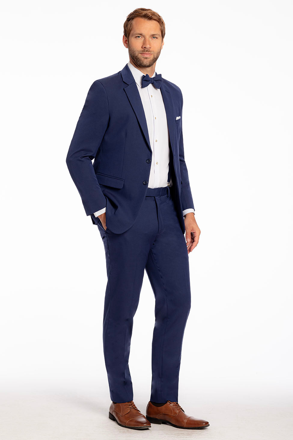 Mark of Distinction "Metro" Indigo Suit Jacket (Separates)