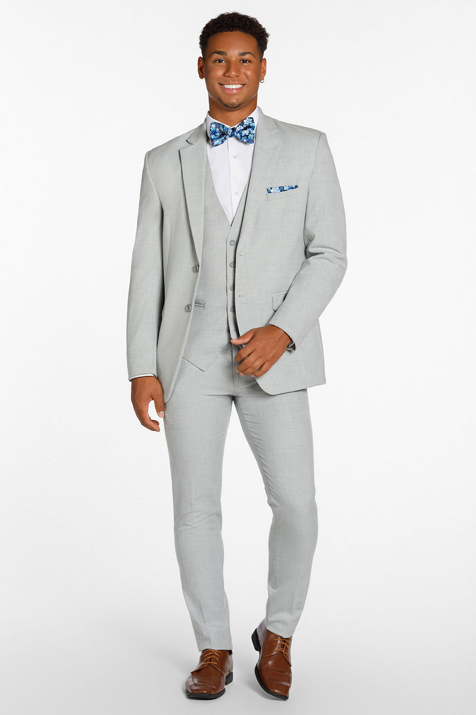 Mark of Distinction "Metro" Light Grey Suit Jacket (Separates)