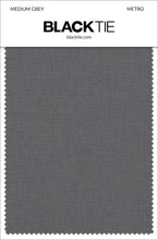 Mark of Distinction "Metro" Medium Grey Luxury Wool Blend Suit Pants