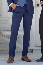 "Metro" Navy Luxury Blend Suit Pants