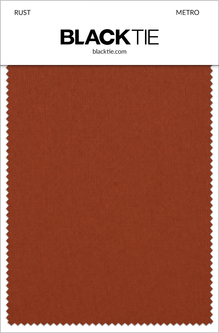 Mark of Distinction "Metro" Rust Luxury Blend Suit Pants