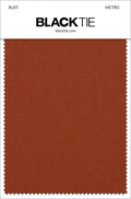 Mark of Distinction "Metro" Rust Luxury Blend Suit Pants