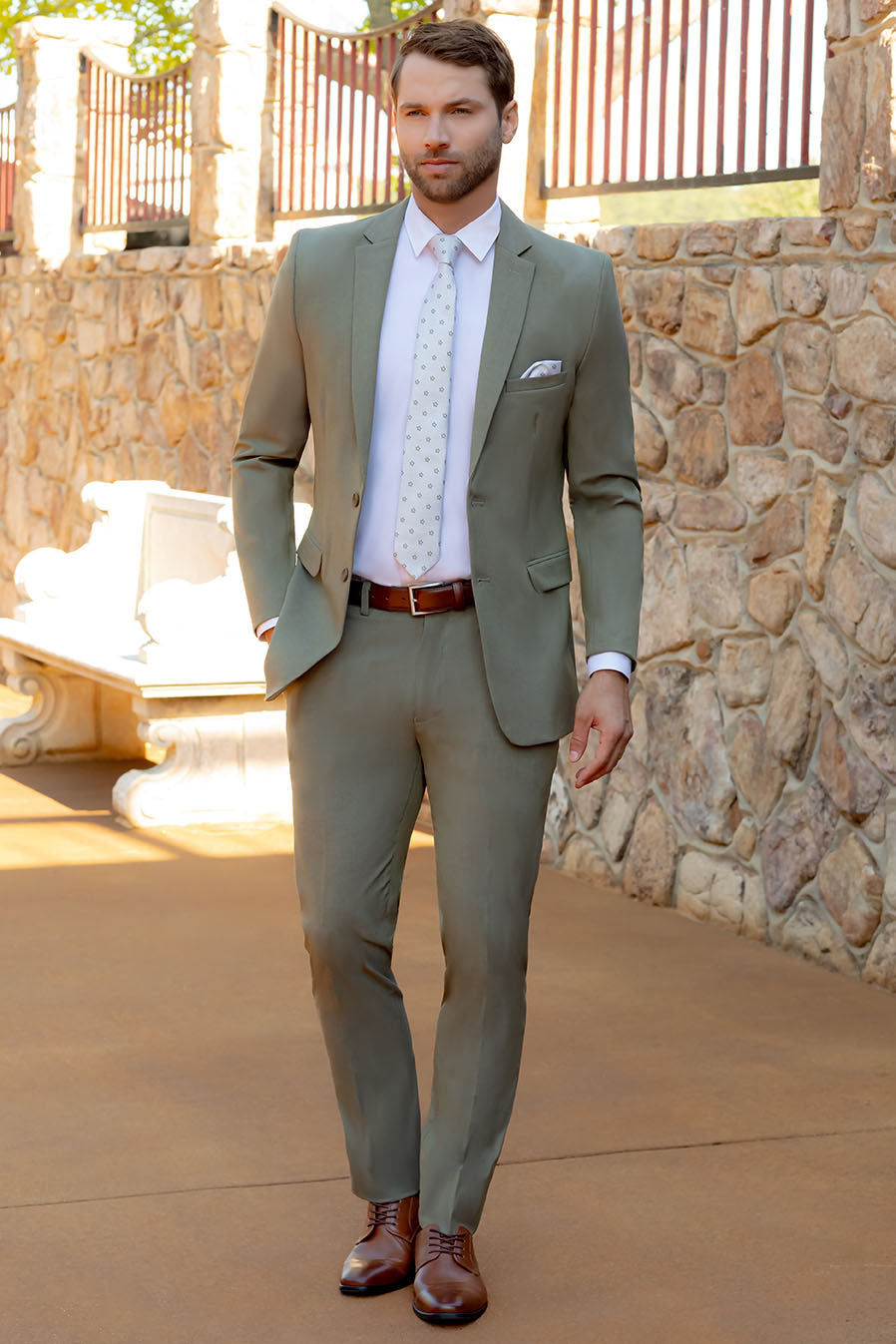 Mark of Distinction "Metro" Sage Suit Jacket (Separates)