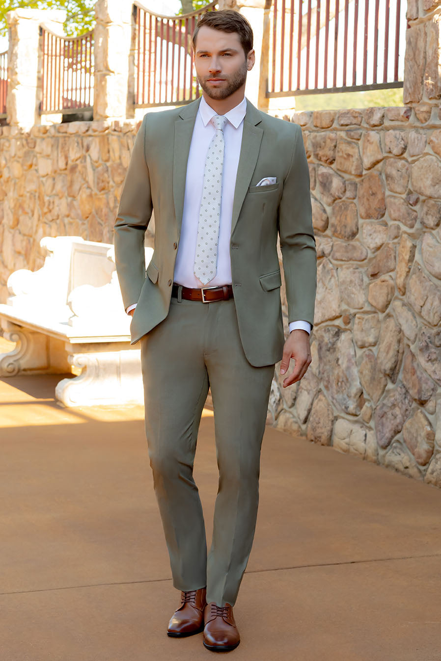 Mark of Distinction "Metro" Sage Suit Jacket (Separates)