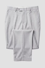 Allure Men "Mayfair" Light Grey Luxury Stretch Blend Suit Pants