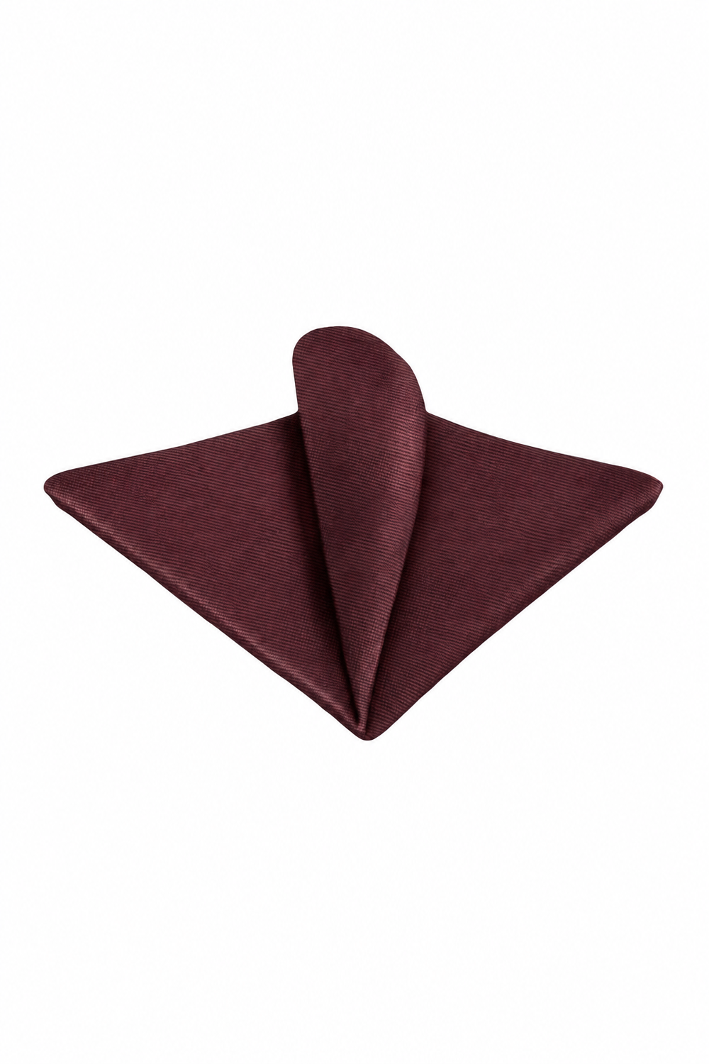 Ted Stanford Merlot Modern Solid Pocket Square