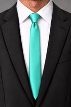 Cardi Mermaid Luxury Satin Skinny Necktie