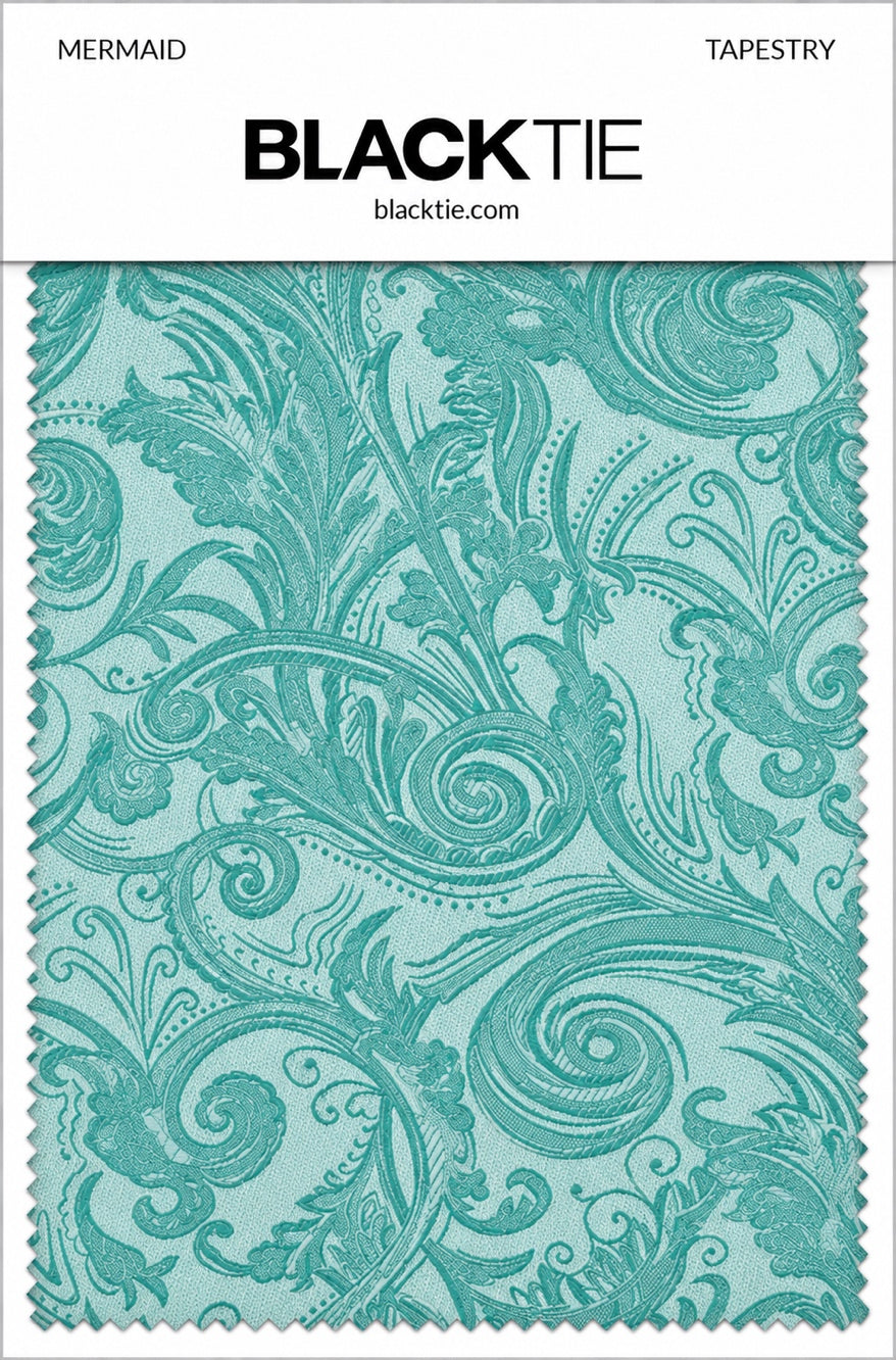 Cardi Mermaid Tapestry Necktie