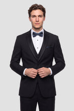 Mark of Distinction "Metro" Black Suit Jacket (Separates)