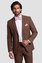 Mark of Distinction "Metro" Cocoa Suit Jacket (Separates)