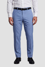 Mark of Distinction "Metro" Cornflower Luxury Blend Suit Pants