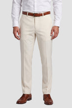 Mark of Distinction "Metro" Creme Luxury Blend Suit Pants
