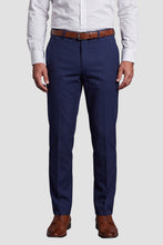 Mark of Distinction "Metro" Indigo Luxury Blend Suit Pants