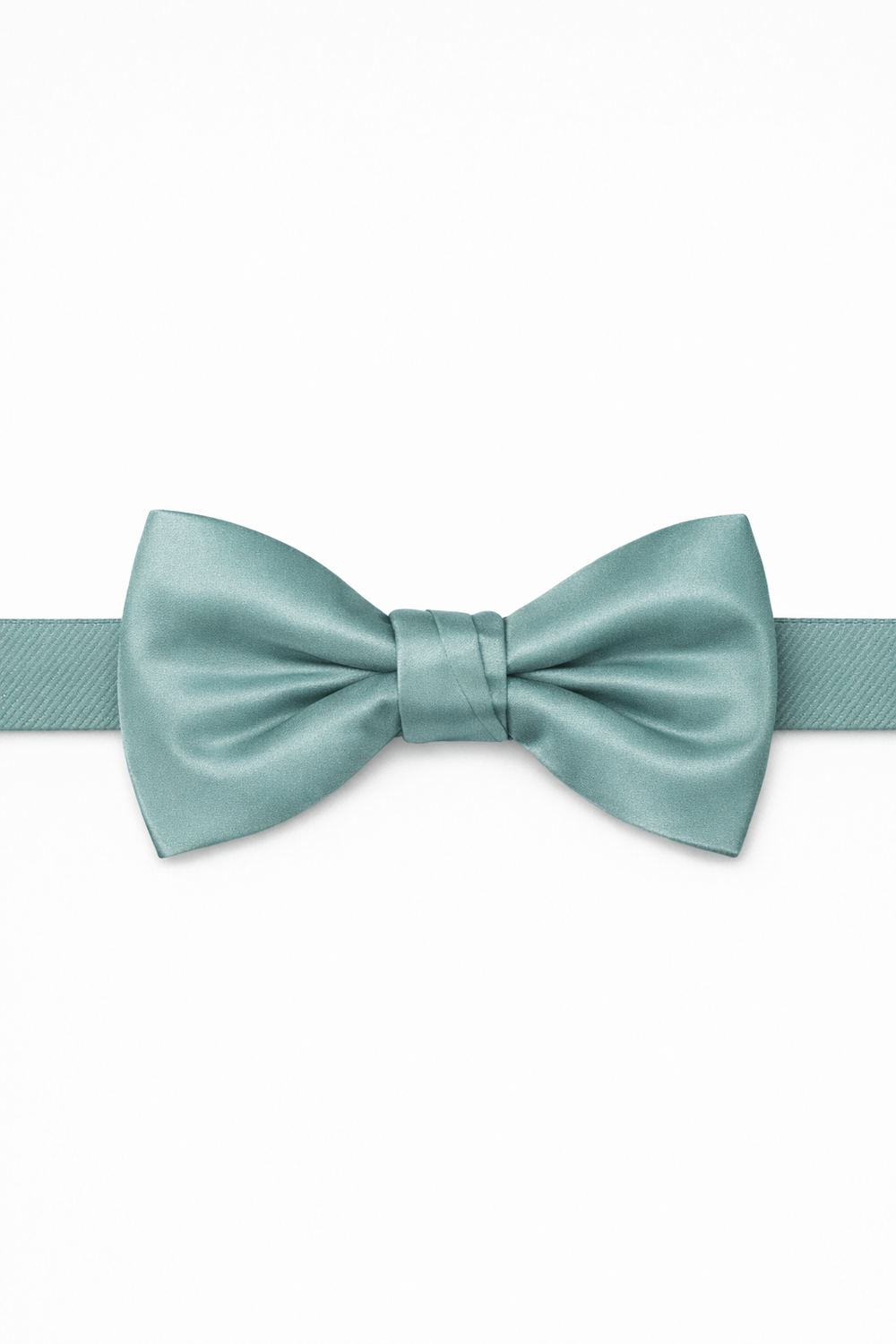 Cardi Pre-Tied Mist Luxury Satin Bow Tie