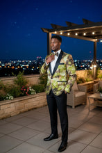 "Monte Carlo" Green Tuxedo Jacket