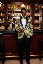 "Monte Carlo" Green Tuxedo Jacket