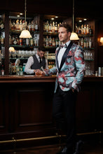 "Monte Carlo" Red Tuxedo Jacket