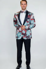 "Monte Carlo" Red Tuxedo Jacket