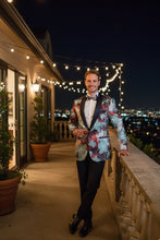 "Monte Carlo" Red Tuxedo Jacket