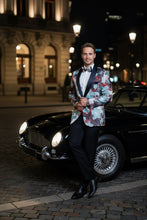 "Monte Carlo" Red Tuxedo Jacket