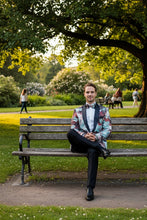 "Monte Carlo" Red Tuxedo Jacket